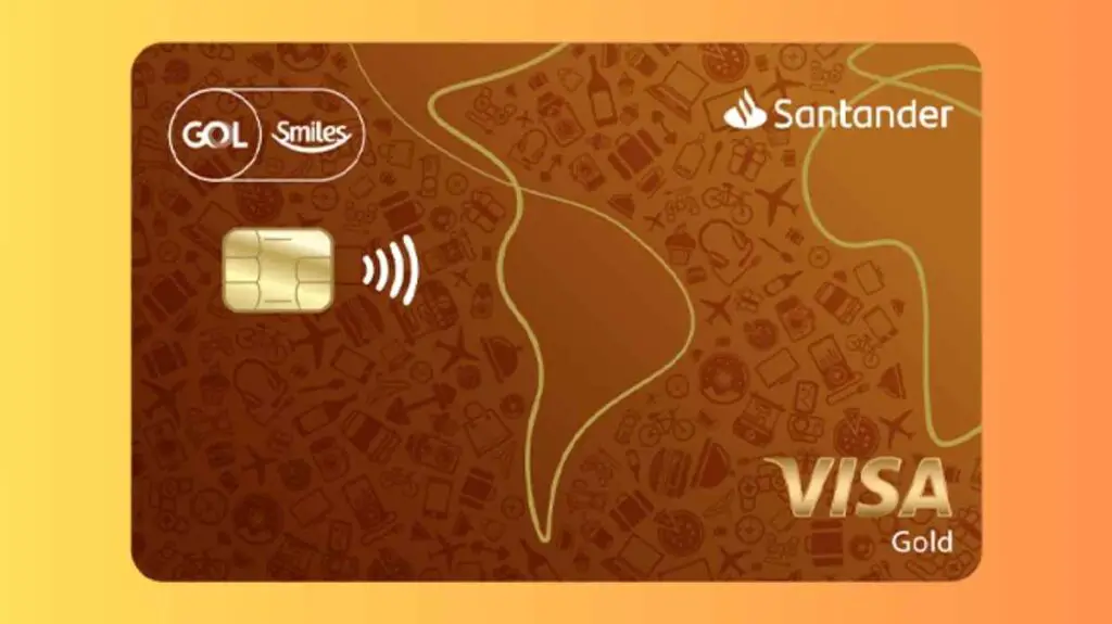 Cartão Santander Smiles Visa Gold